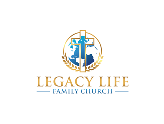 Legacy Life Family Church logo design by bomie
