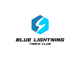 Blue Lightning Track Club logo design by ohtani15