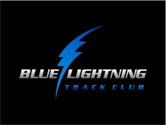 Blue Lightning Track Club logo design by cintoko