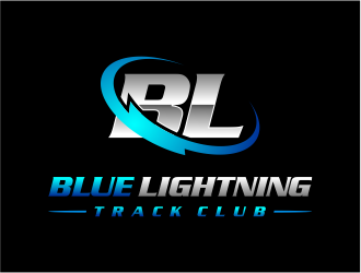 Blue Lightning Track Club logo design by cintoko