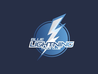 Blue Lightning Track Club logo design by adh_dwiki