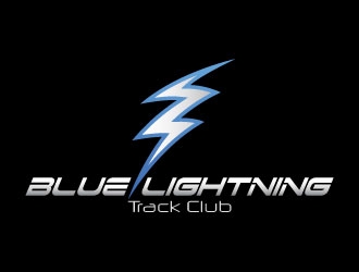 Blue Lightning Track Club logo design by daywalker