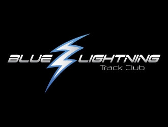 Blue Lightning Track Club logo design by daywalker