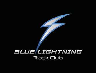 Blue Lightning Track Club logo design by mhala