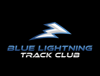 Blue Lightning Track Club logo design by ingepro