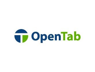 OpenTab logo design by Janee