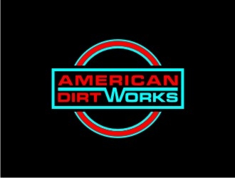 American Dirt Works  logo design by bricton