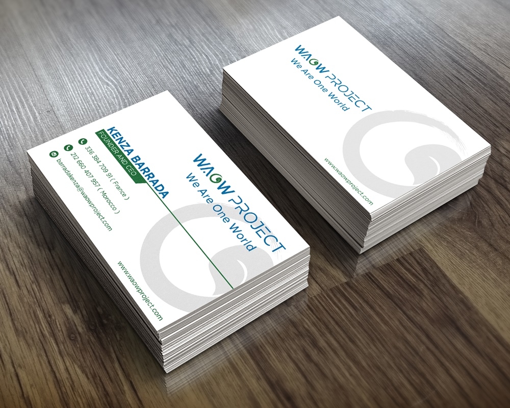 WAOW PROJECT We Are One World logo design by Raden79