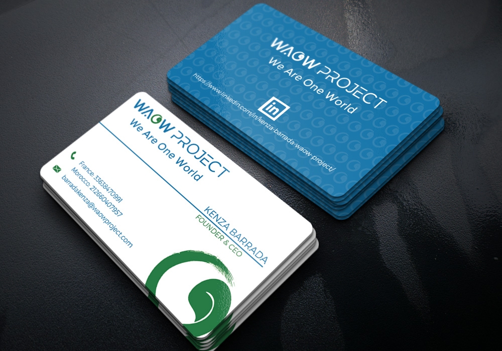 WAOW PROJECT We Are One World logo design by Gelotine