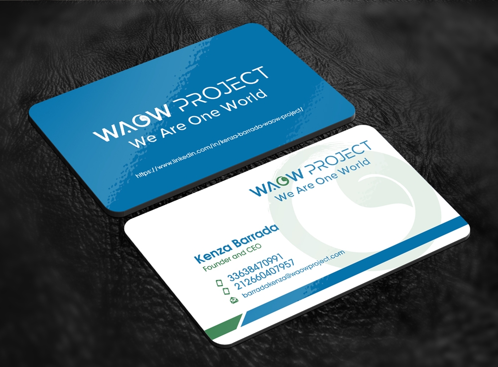 WAOW PROJECT We Are One World logo design by abss