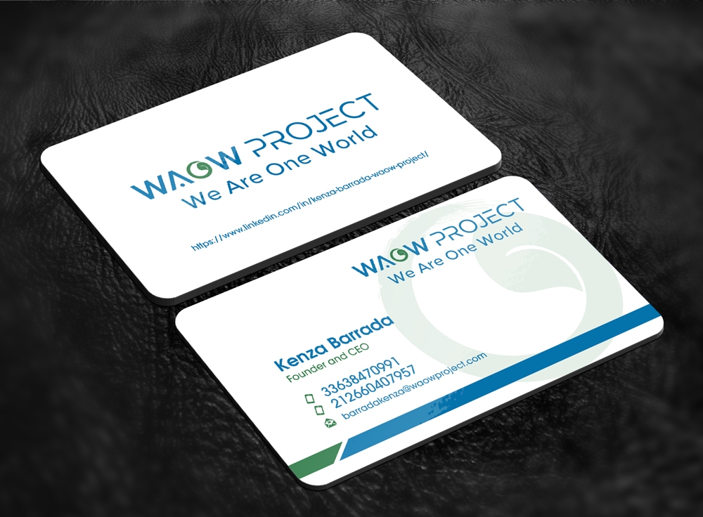 WAOW PROJECT We Are One World logo design by abss