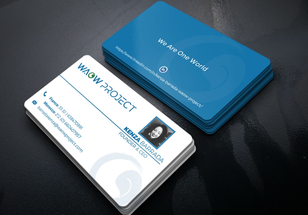 WAOW PROJECT We Are One World logo design by Gelotine