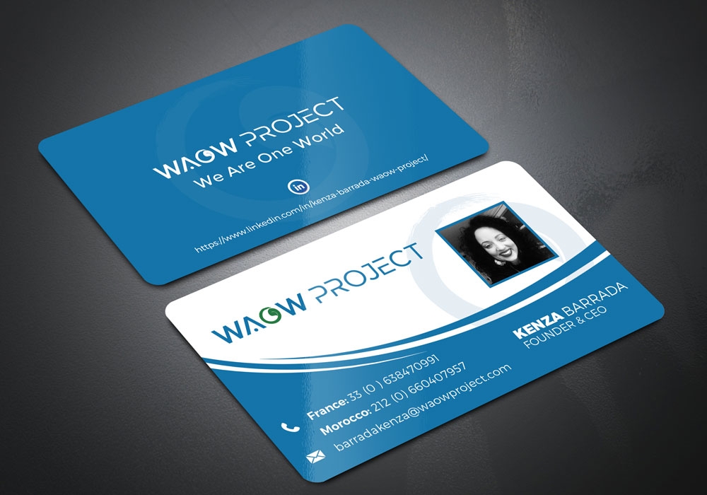 WAOW PROJECT We Are One World logo design by Gelotine