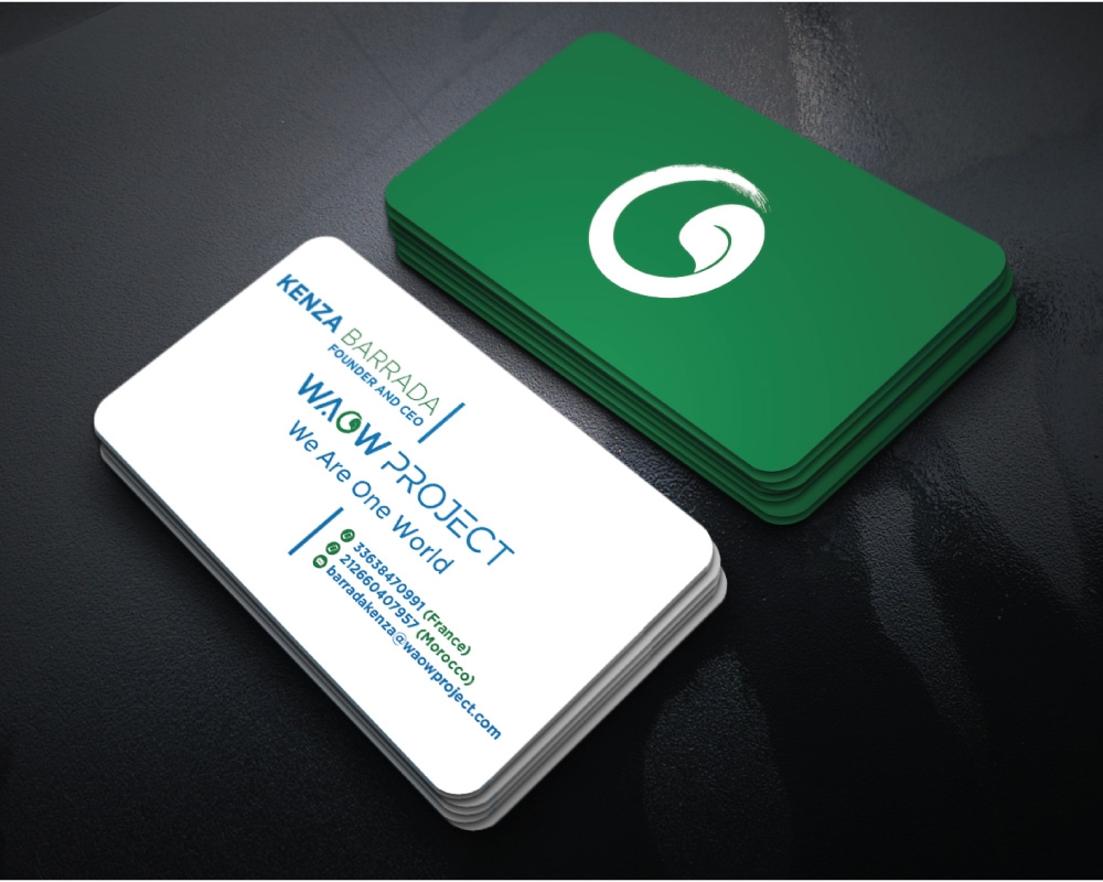 WAOW PROJECT We Are One World logo design by Boomstudioz