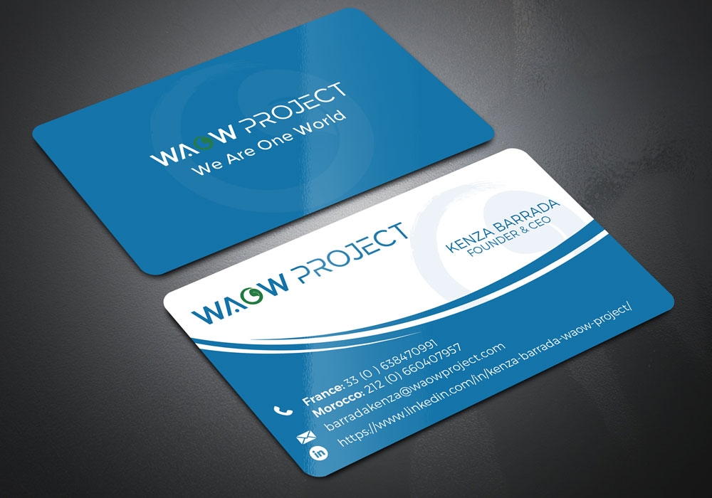 WAOW PROJECT We Are One World logo design by Gelotine