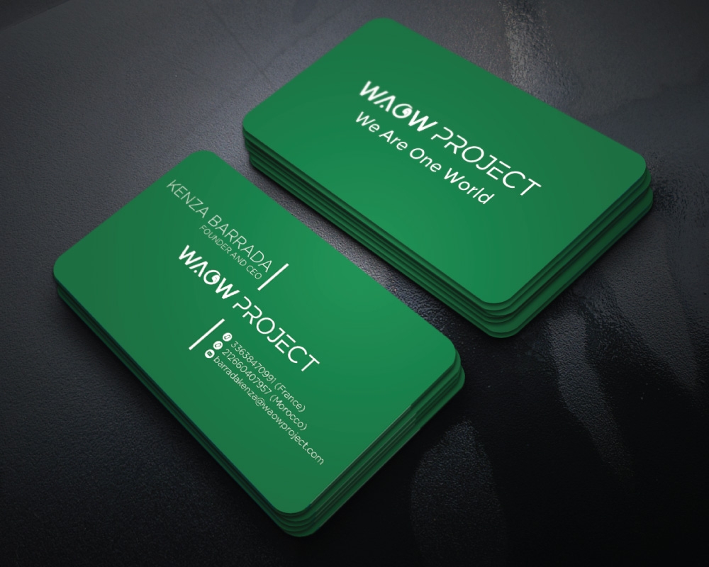 WAOW PROJECT We Are One World logo design by Boomstudioz