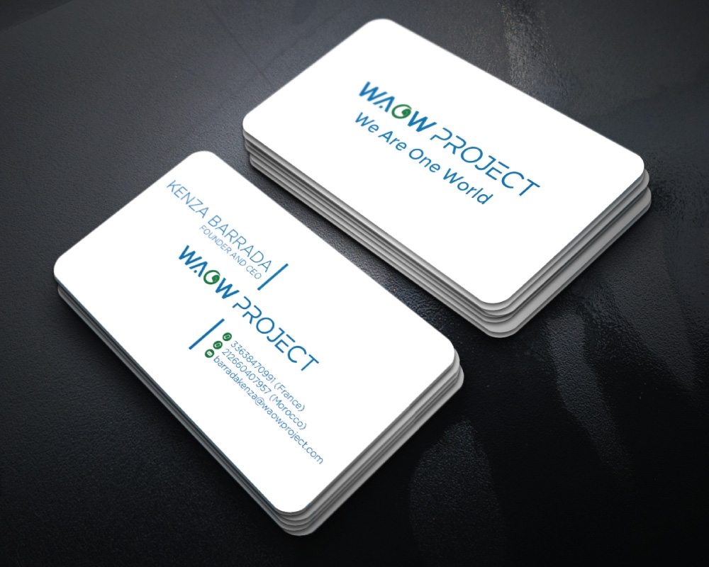 WAOW PROJECT We Are One World logo design by Boomstudioz