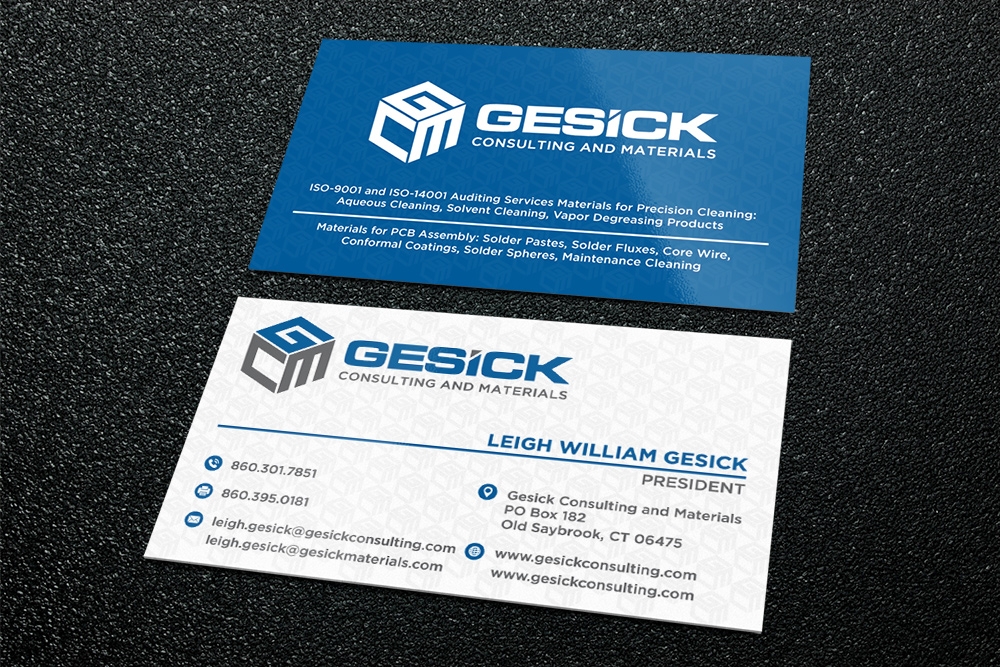 Gesick Consulting and Materials logo design by Art_Chaza