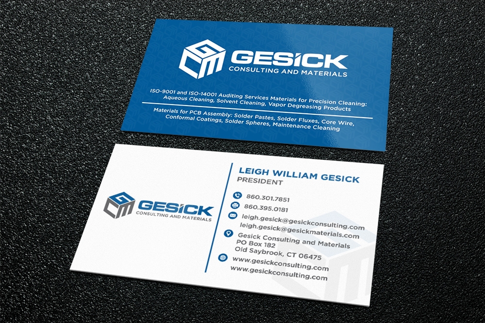 Gesick Consulting and Materials logo design by Art_Chaza
