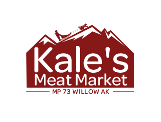 Kales Meat Market logo design by BeDesign