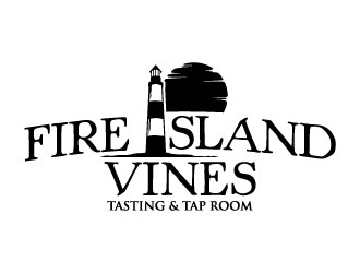FIRE ISLAND VINES & TASTING ROOM logo design by daywalker