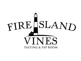FIRE ISLAND VINES & TASTING ROOM logo design by dibyo