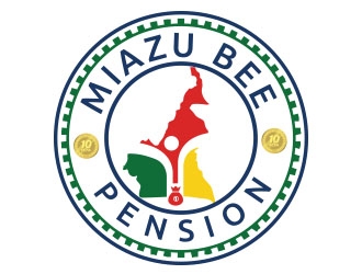 MiaZu Bee Pension logo design by Sorjen