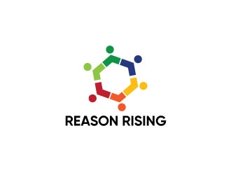 REASON RISING logo design by Erasedink