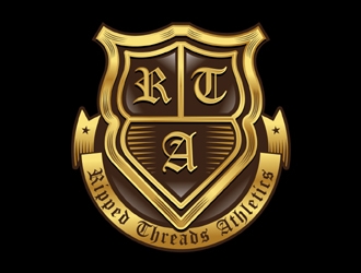 Ripped Threads Athletics  logo design by MAXR