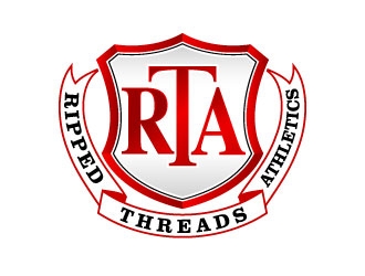 Ripped Threads Athletics  logo design by daywalker