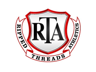 Ripped Threads Athletics  logo design by daywalker