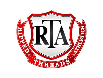 Ripped Threads Athletics  logo design by daywalker