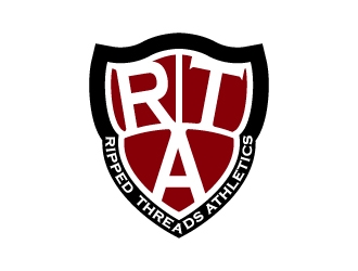 Ripped Threads Athletics  logo design by sakarep