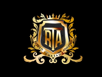 Ripped Threads Athletics  logo design by MarkindDesign