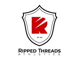 Ripped Threads Athletics  logo design by terrivision