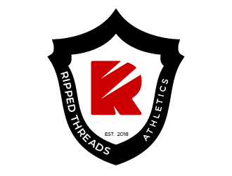 Ripped Threads Athletics  logo design by terrivision