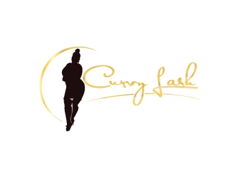 Curvy Lash  logo design by webmall