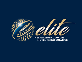 Elite International Luxury Hotel Representation logo design by BeDesign