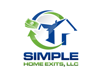 Simple Home Exits, LLC logo design by mikael