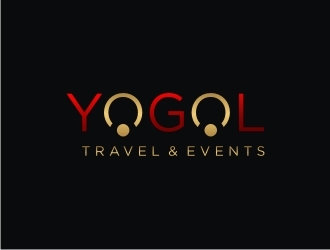 Y.O.G.O.L       Or       Yogol Travel  & Events logo design by EkoBooM