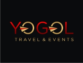 Y.O.G.O.L       Or       Yogol Travel  & Events logo design by EkoBooM