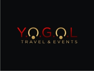 Y.O.G.O.L       Or       Yogol Travel  & Events logo design by EkoBooM