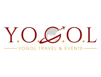 Y.O.G.O.L       Or       Yogol Travel  & Events logo design by fawadyk