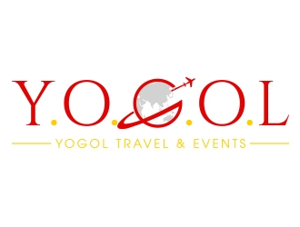 Y.O.G.O.L       Or       Yogol Travel  & Events logo design by fawadyk