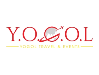 Y.O.G.O.L       Or       Yogol Travel  & Events logo design by fawadyk