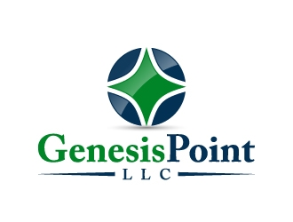 GenesisPoint LLC logo design by akilis13