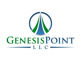 GenesisPoint LLC logo design by akilis13