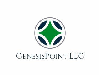 GenesisPoint LLC logo design by 48art