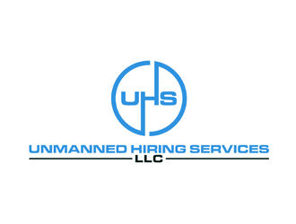 Unmanned Hiring Services, LLC logo design by bomie