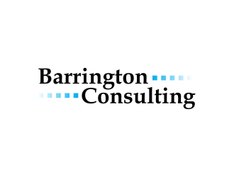 Barrington Consulting logo design by rezadesign